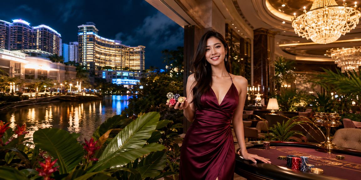 Suasana VIP kasino di Genting Highlands dengan meja permainan kad eksklusif